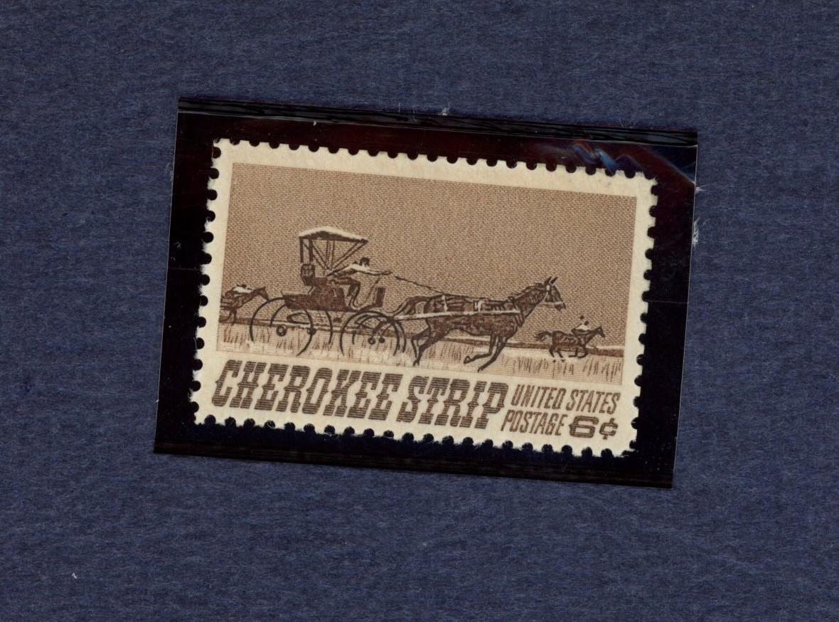 US Scott # 1360 1968 6c Cherokee Strip MNH