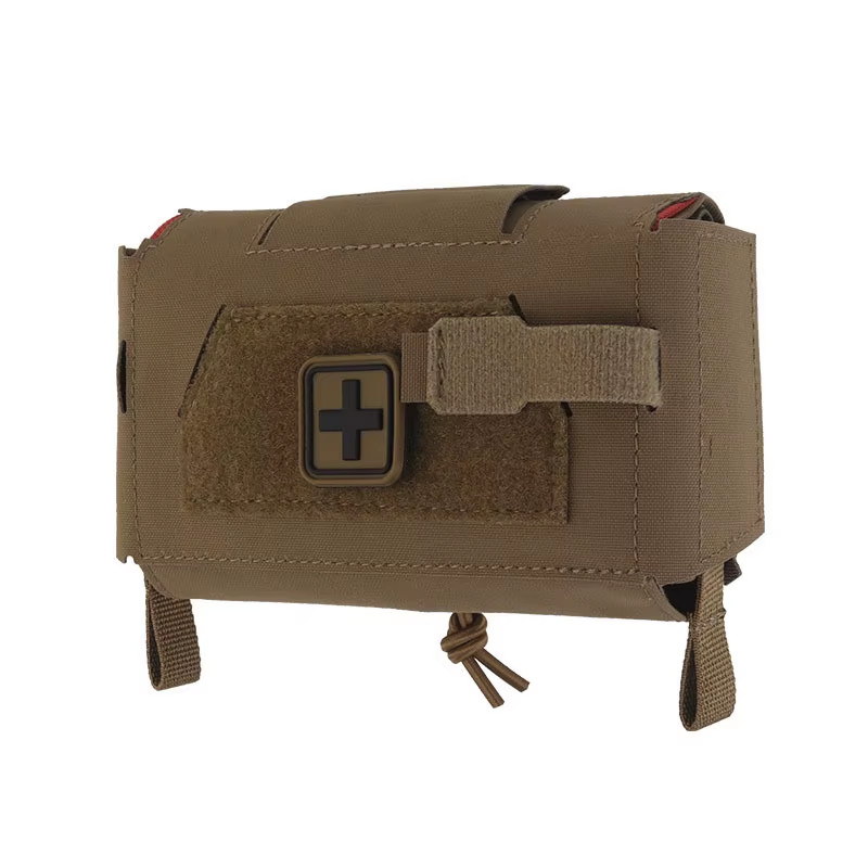 Tactical MD2 Compact Trauma Kit IFAK Medical First Aid Pouch Outdoors Rescue Cam