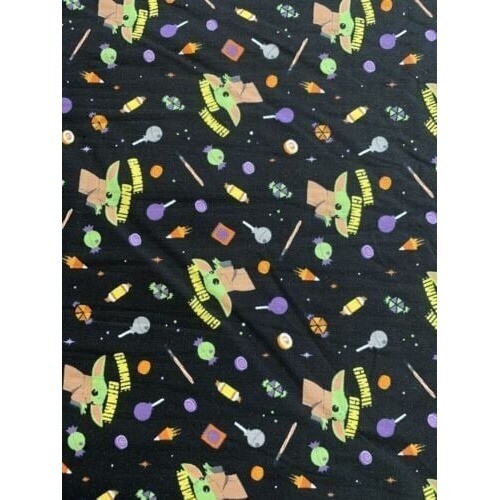 Star Wars Give Me Candy Halloween Fabric - 100% cotton -Camelot bTY 36 x 44"