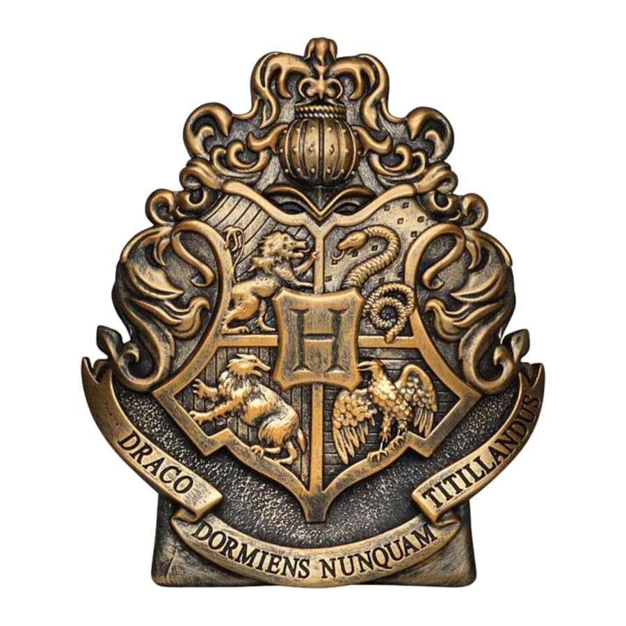 Monogram Harry Potter Hogwarts Crest Logo PVC Piggy Bank