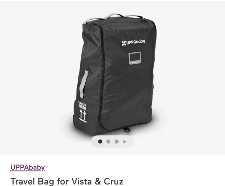 UPPAbaby 0920-STB-WW Travel Bag - Black