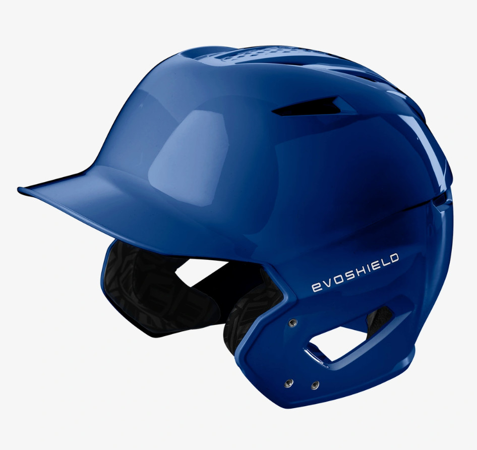 EvoShield EXT 2.0 Gloss Batting Helmet (Royal Blue / XS)