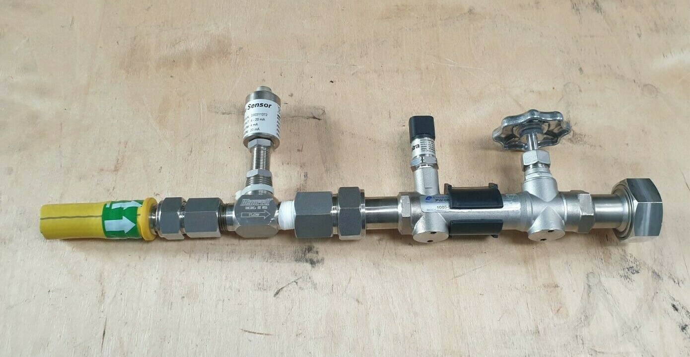 EVANS COMPONENTS INC PW-08T3-12GVPS-PTT2-ED + 3/4" CF8 200 W/ SETRA 3103G150PG02