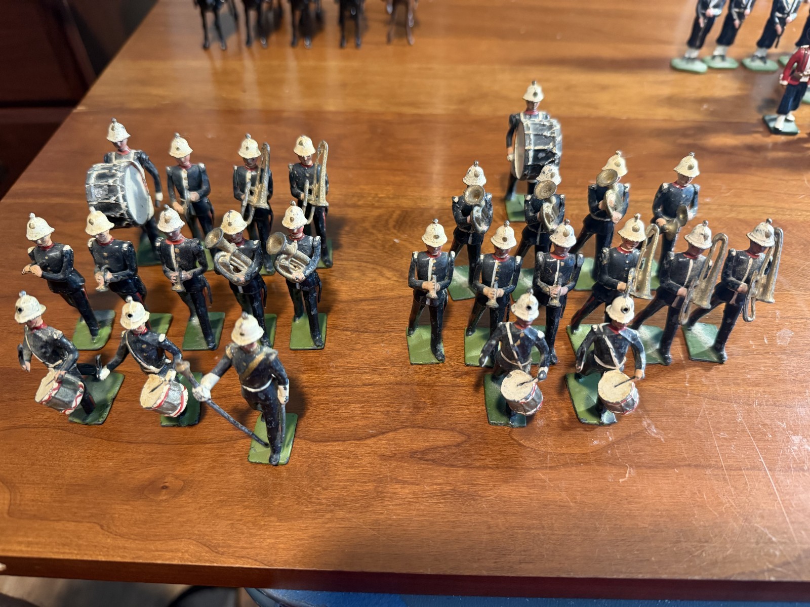 BRITAIN'S TOY SOLDEIRS SETS 1288 & 1291 *** BAND OF THE ROYAL MARINES *** L@@K!