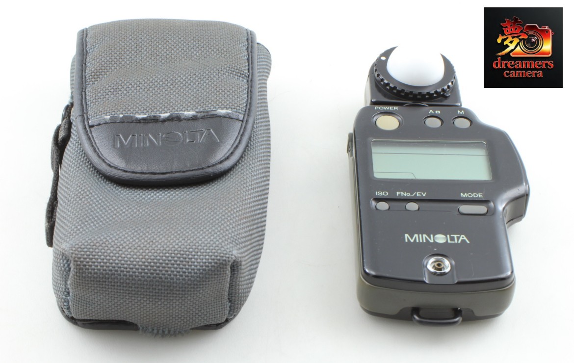 [ Near MINT w/Case ] Minolta AutoMeter IVF IV F Flash Light Exposure Meter JAPAN