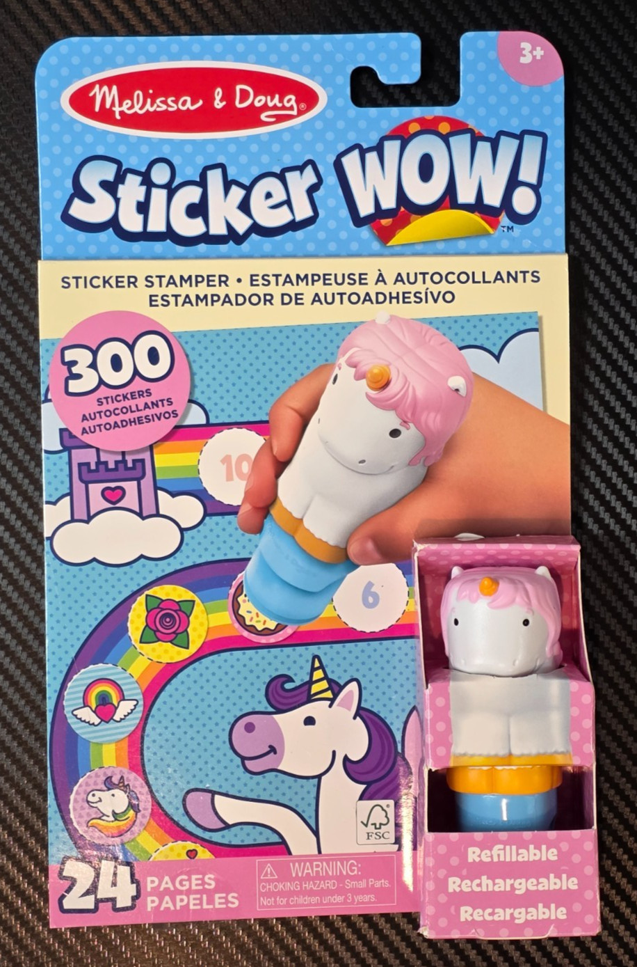 Sticker WOW!  Unicorn Bundle Activity Pad & Sticker Stamper + Mini Activity Pad