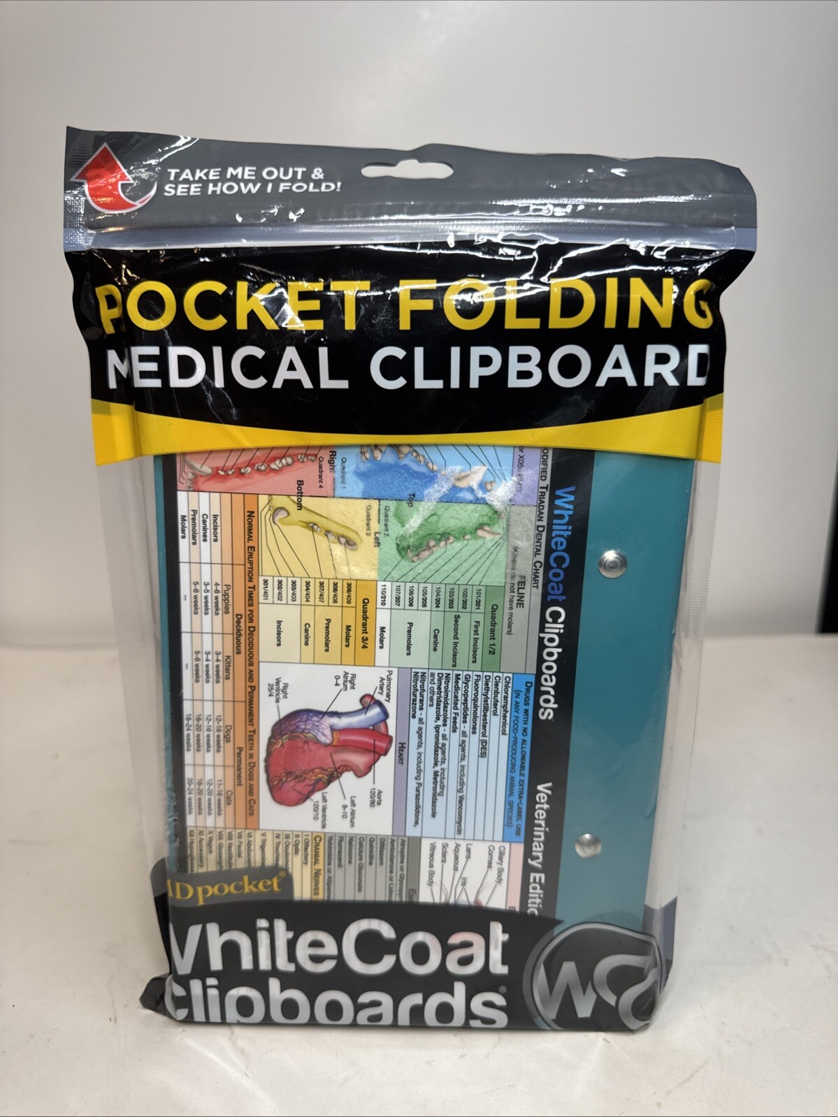 WhiteCoat Clipboard - TEAL - Veterinary Edition