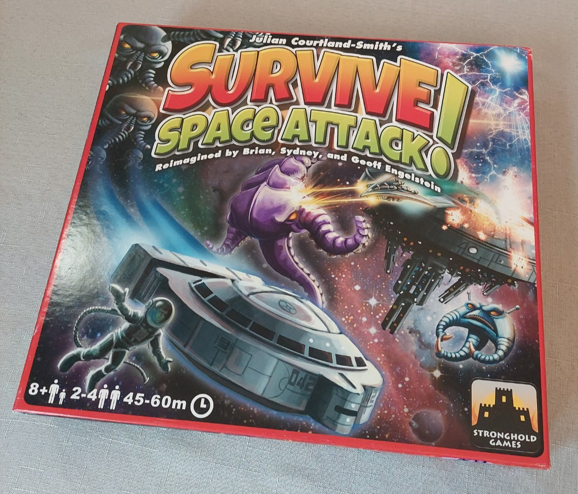 Survive Space Attack! board game by Stronghold Games (100% complete!)