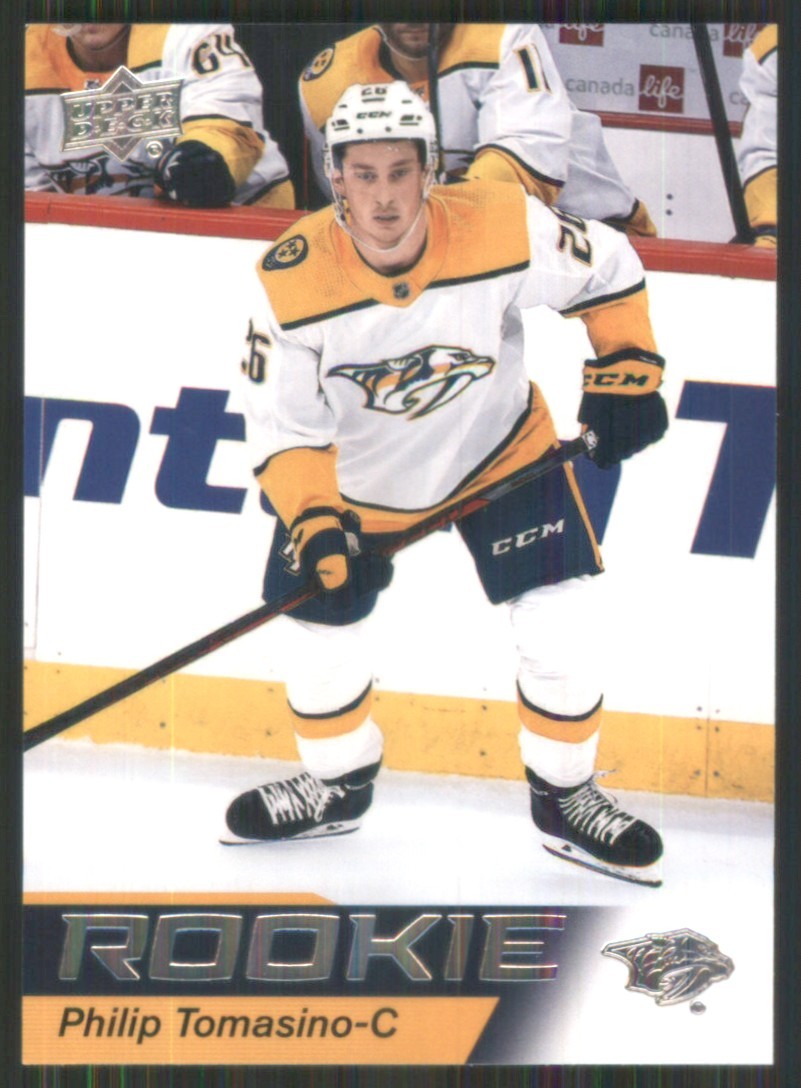 2021-22 Upper Deck Star Rookies #21 Philip Tomasino Nashville Predators TW1871