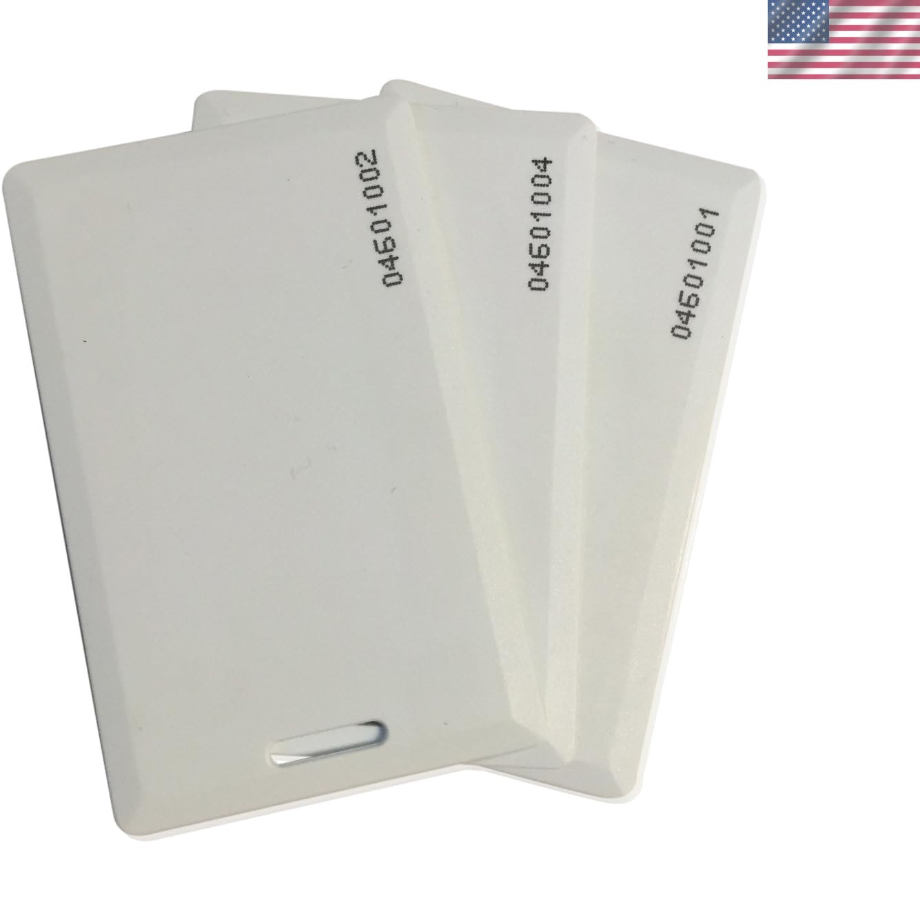 Versatile 100 Pcs 26 Bit Clamshell Proximity Cards for Secure Access Management