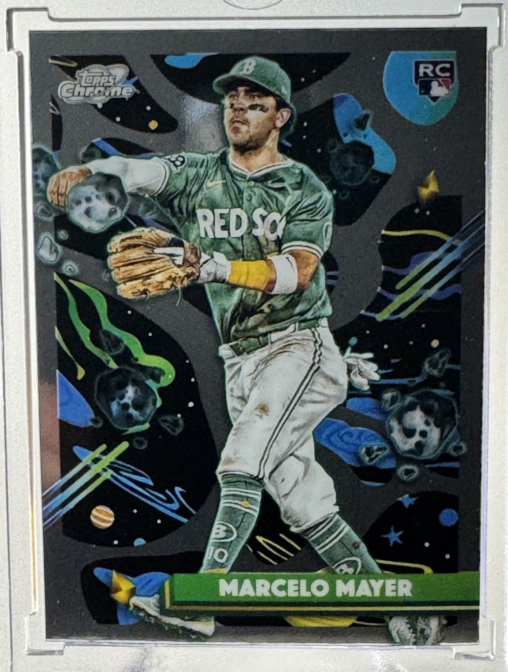 2025 Topps Cosmic Chrome Marcelo Mayer Rookie #91 Boston Red Sox (RC) 