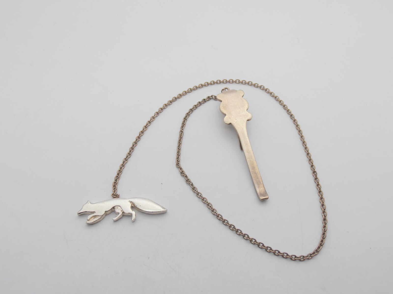 Fox: 925 Silver Bookmark - Page Marker Book Symbol Cunning Cleverness