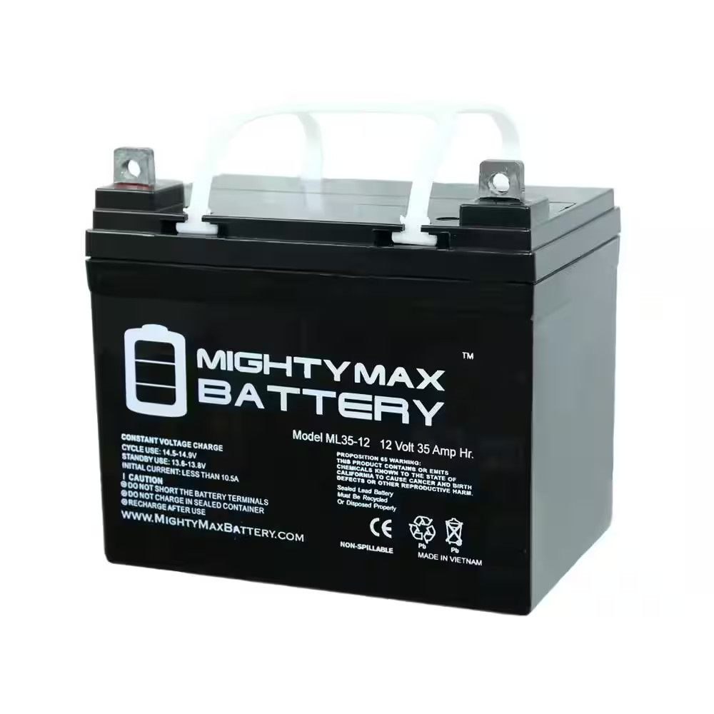12-Volt 35Ah SLA Battery Replacement for Hoveround MPV5