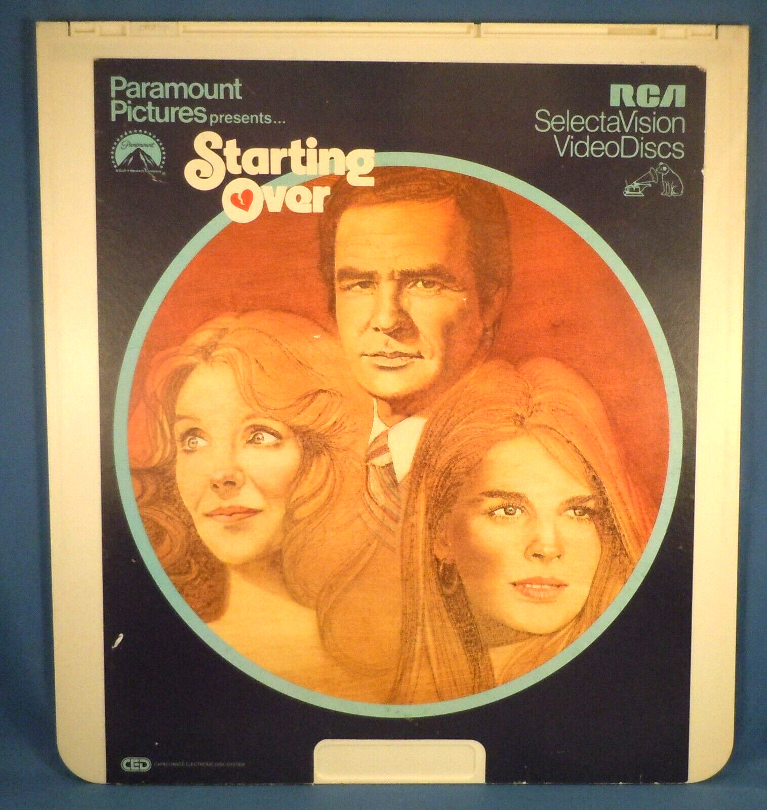 RCA CED VIDEODISC! - STARTING OVER with Burt Reynolds