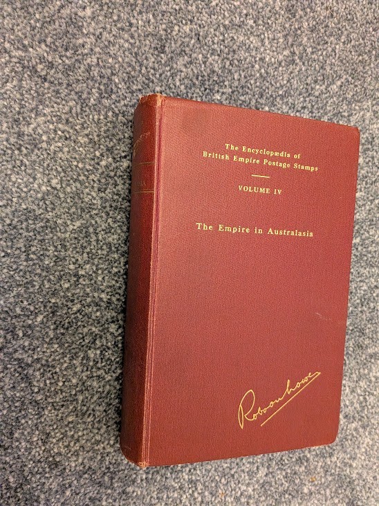 encyclopaedia british empire postage stamps  iv australasia 1st 1962