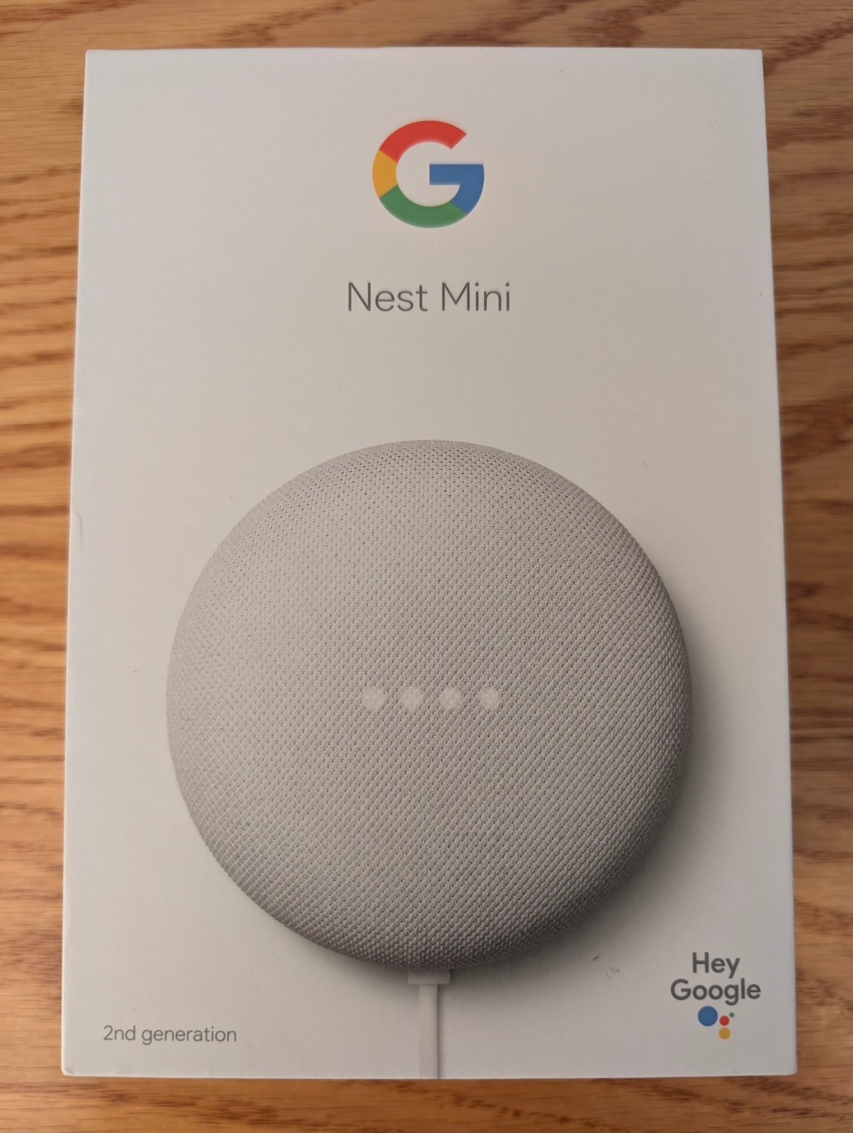 Google Nest Mini (2nd Generation) Smart Speaker - Chalk