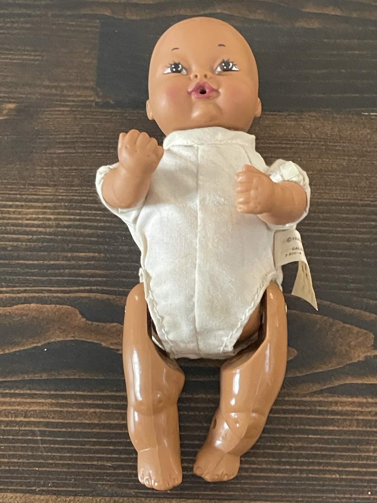 Vintage 1988 Lewis Galoob Toys Baby Doll Bouncing Baby Battery Operated