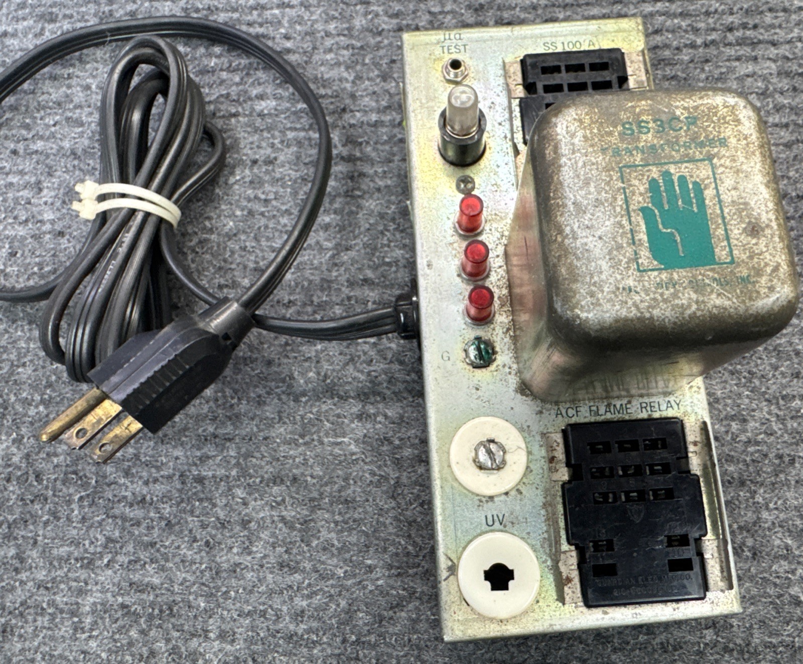 Protection Controls P-CII Protectofier Component Tester ACF Relay SS 100 A