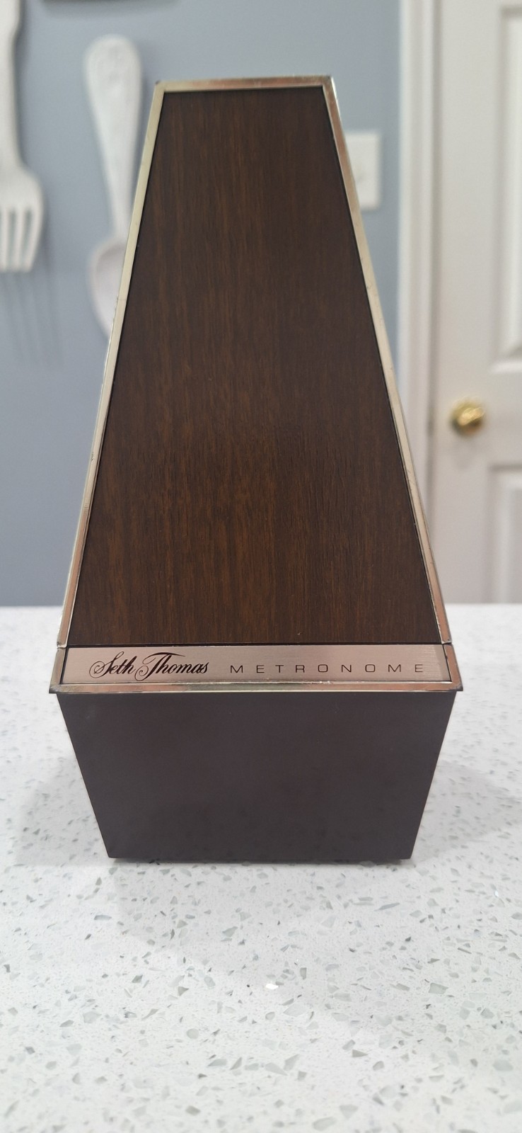 Vintage Seth Thomas Metronome - De Maelzel Wind Up, USA Nice!