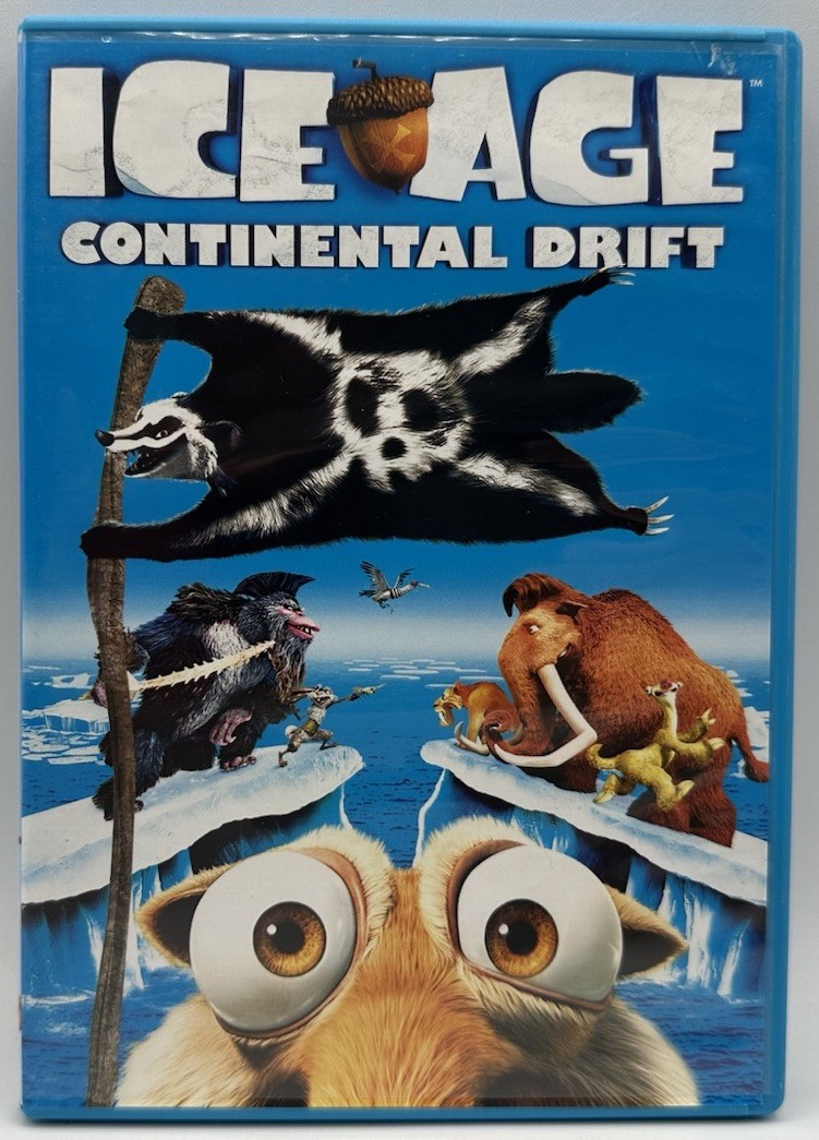 Ice Age Continental Drift DVD Widescreen Animation Plus Sing-Along And More 2012
