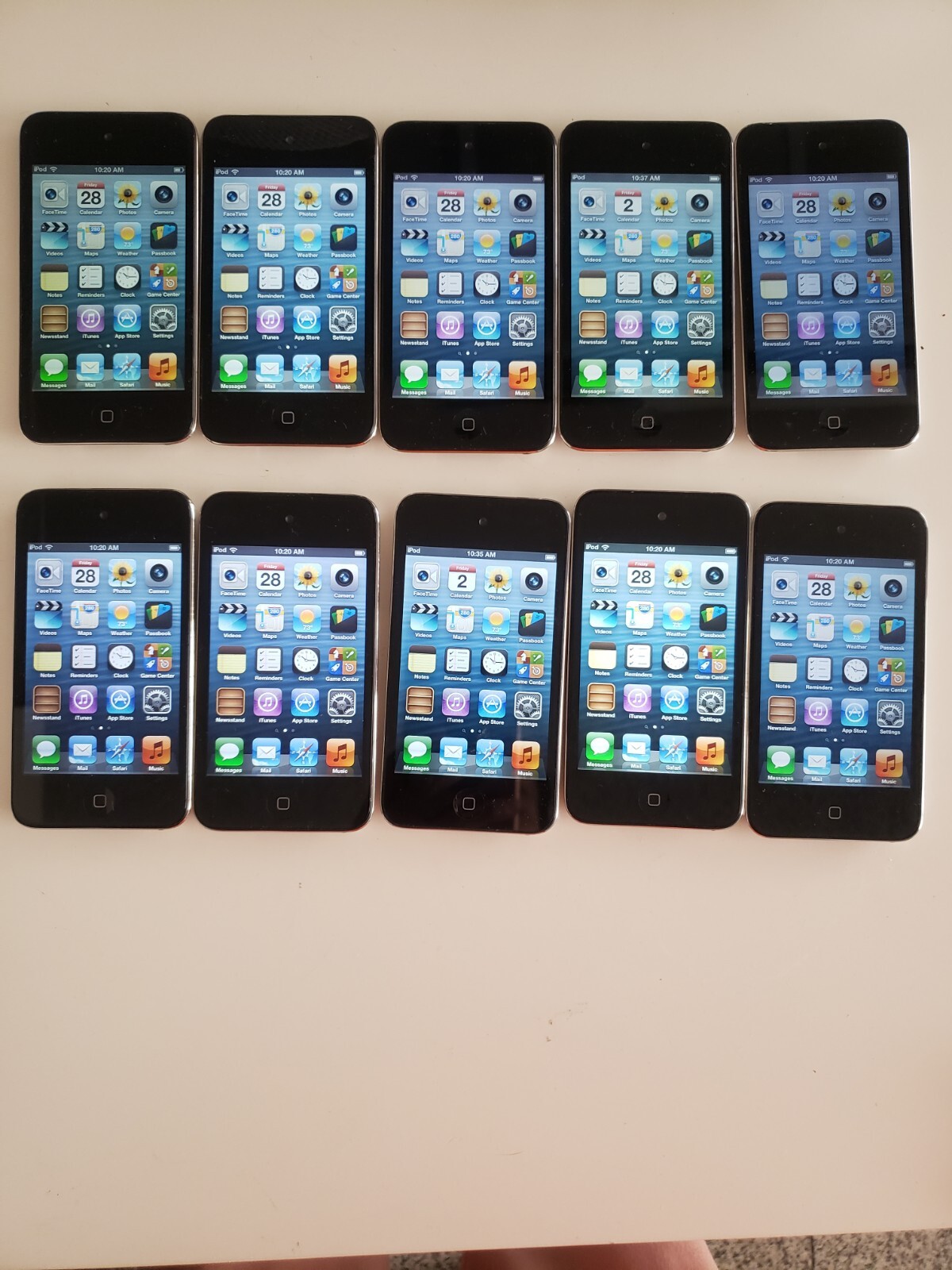 Lot of 10 Apple iPod Touch 4th Generation 8GB A1367
