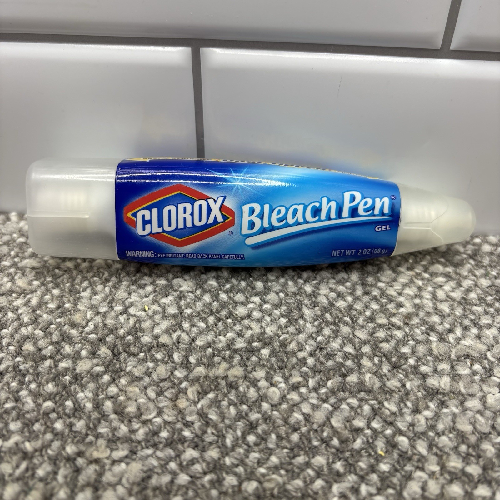 Clorox Bleach Pen Gel Fine Point & Broad Scrubber Dual Tipped Full