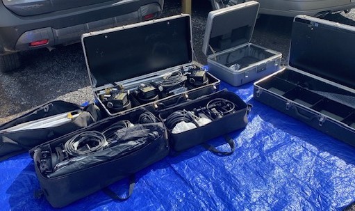 Lowell Light Kit with Case (2 kits, includes stands, lights, clamps, cords, case