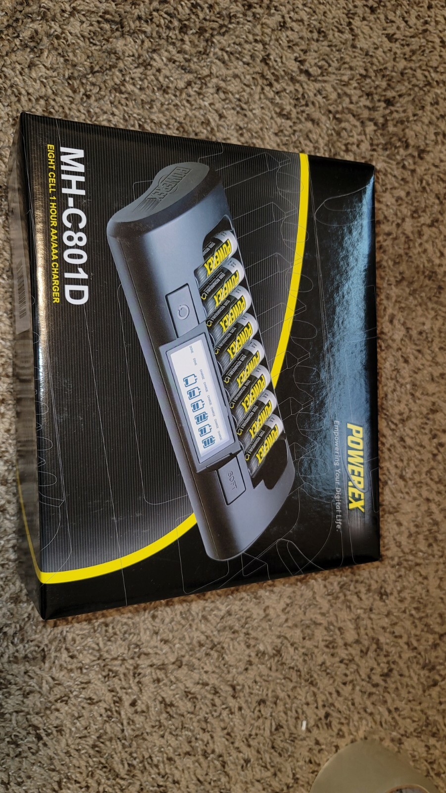 PowerEx MH-C801D Battery Charger NiMH NiCd AA AAA Professional Fast Charger.NEW