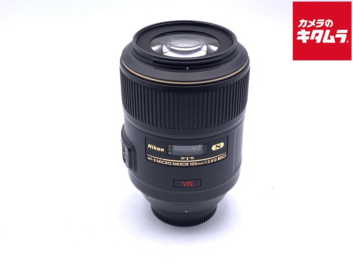 NIKON AF-S VR Micro NIKKOR ED 105mm f/2.8G (IF) for Nikon F -Near Mint- 8523
