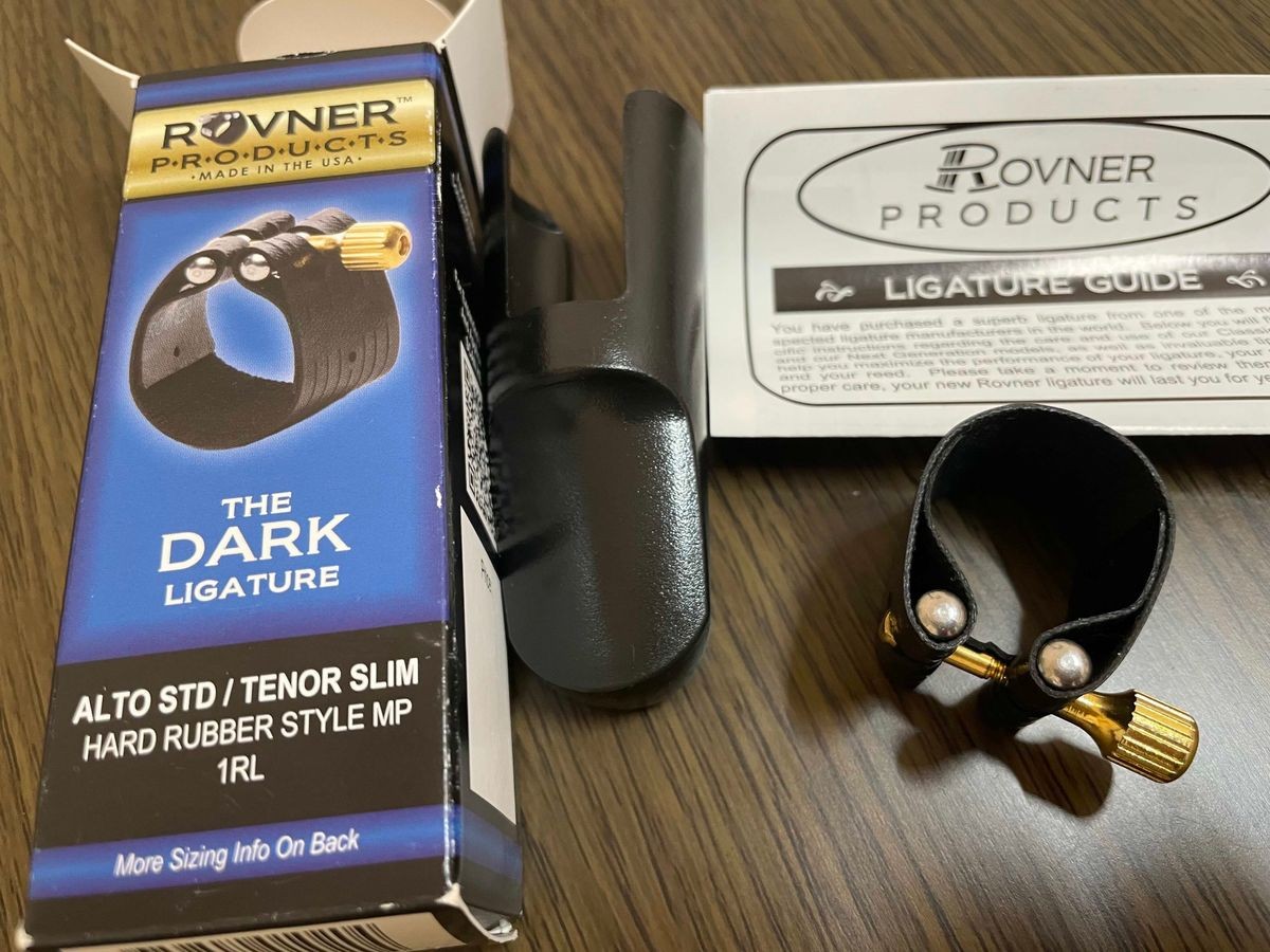 ROVNER Dark Ligature Alto/Tenor Slim