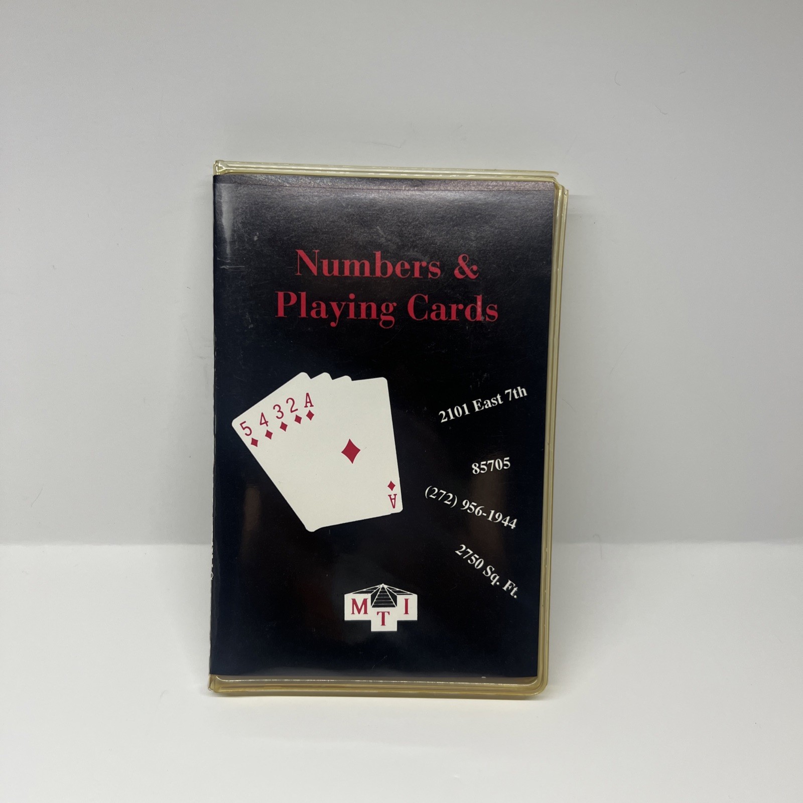 Advanced Memory Training Cassette Numbers And Playing Cards MTI Poker