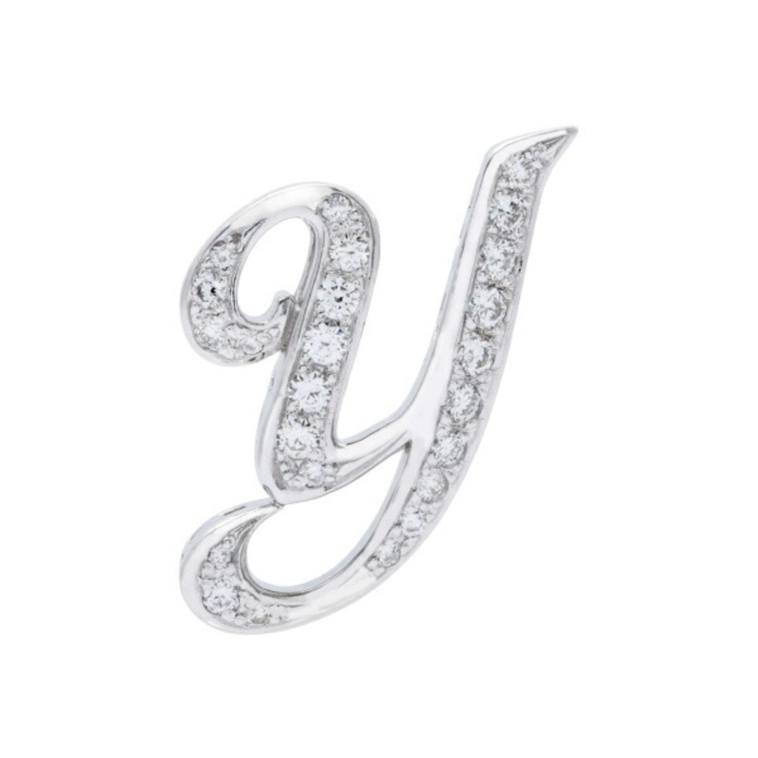 Yukizaki Alpha Initial Pendant Top YM Size Authentic Used YUKI-0