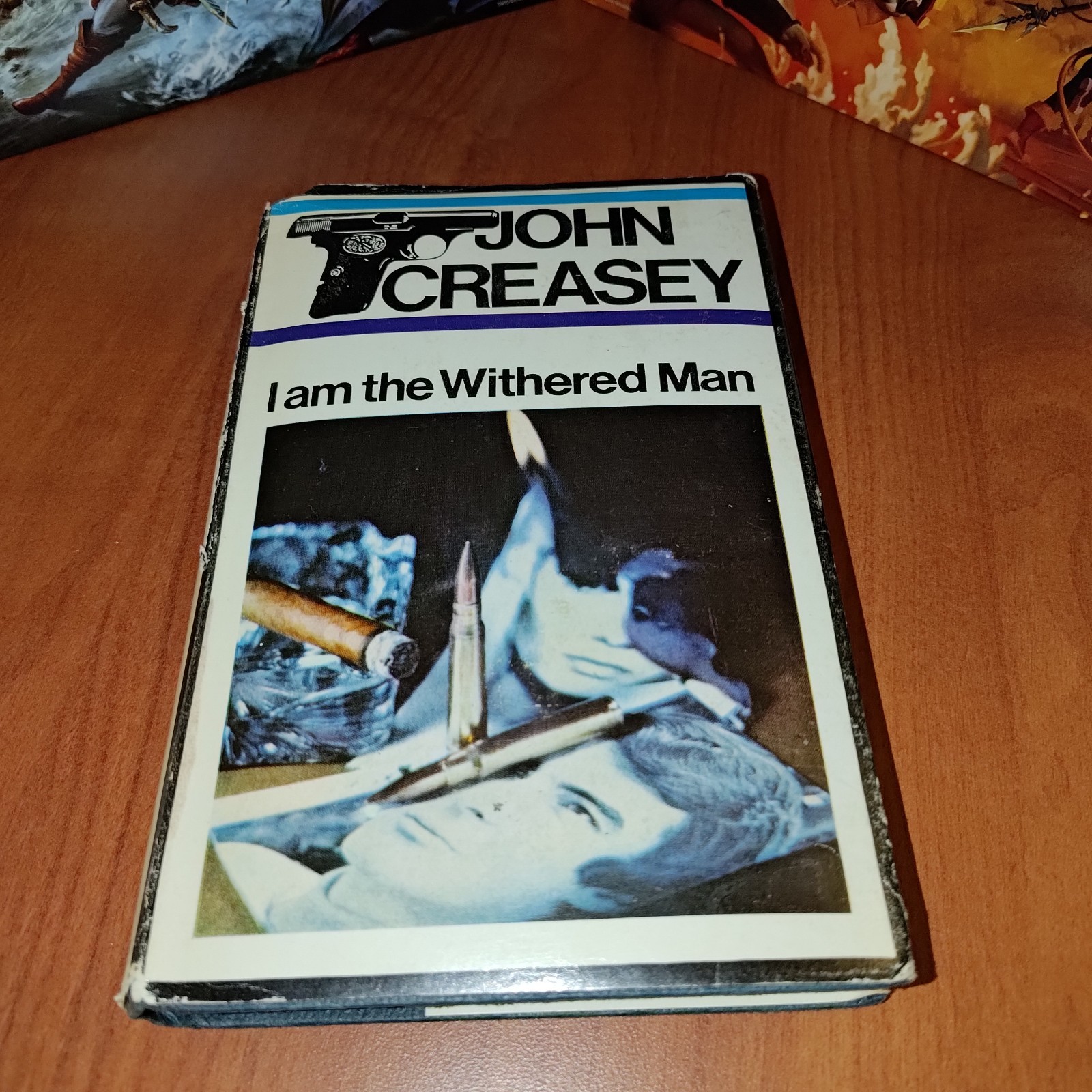 I Am The Withered Man - John Creasey (1971) HCDJ Revised Edition 