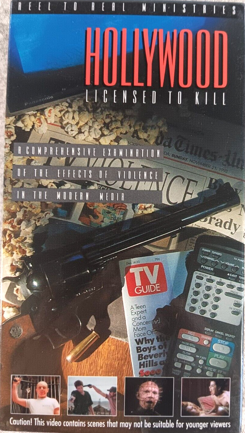 Hollywood: Licensed To Kill VHS 2002 Rare