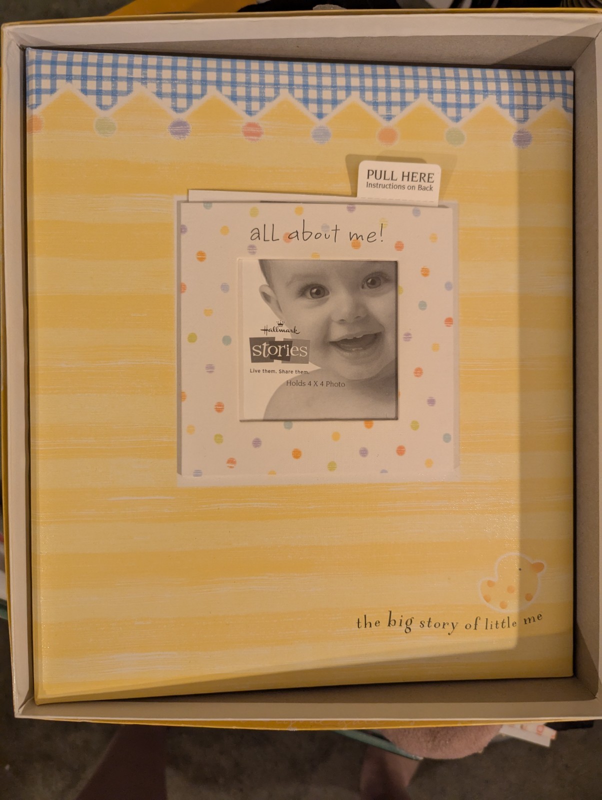 All About Me - NEW - Album -Hallmark First Year Baby Book Memory BBA2527