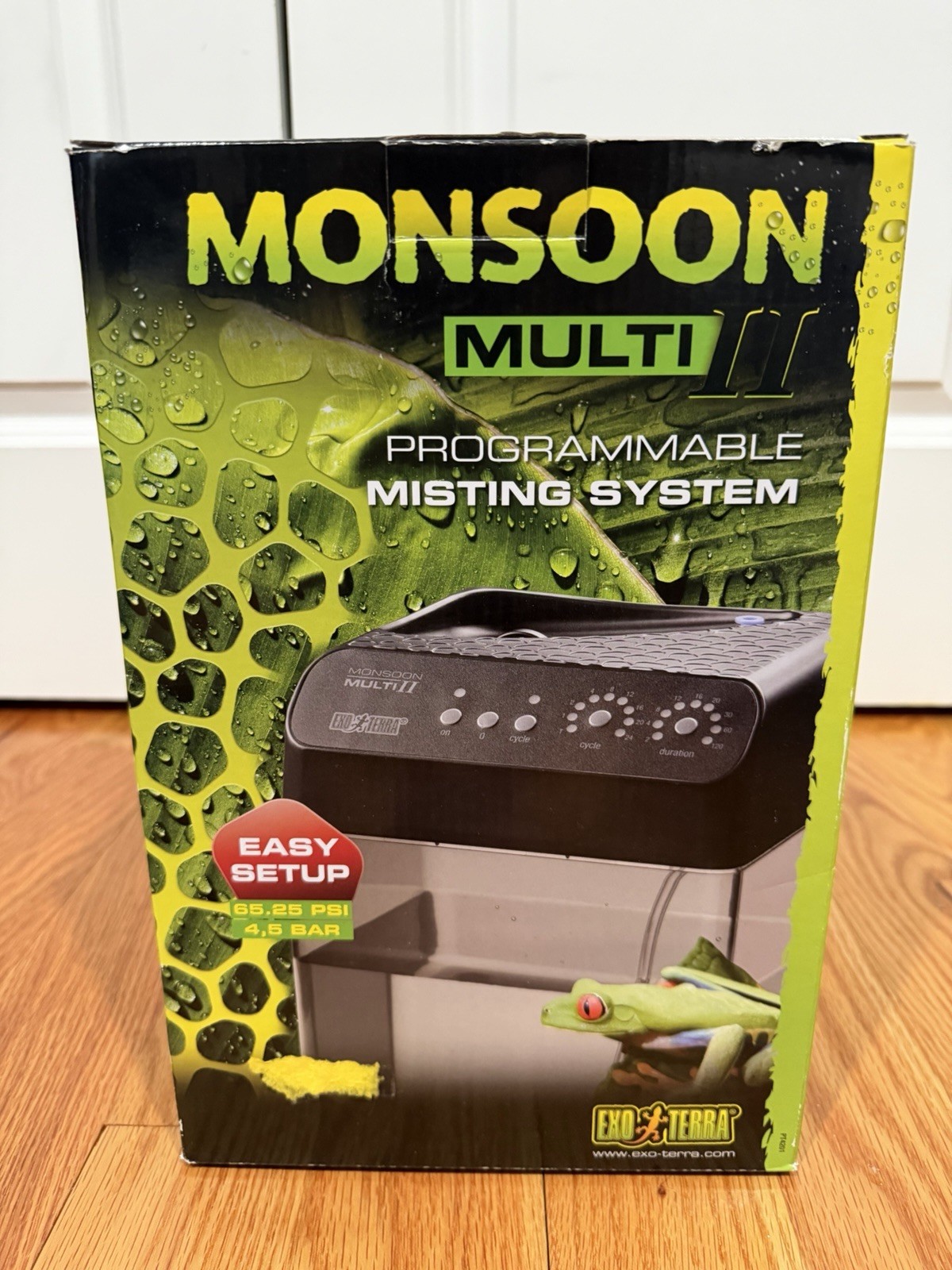 Reptile Mister Exo Terra Monsoon Multi II Black | Programmable Mister