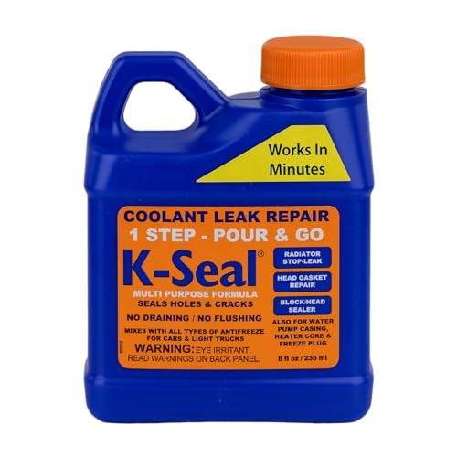  ST5501 Multi-Purpose One Step Permanent Coolant Leak Repair, 8oz, Pour and 