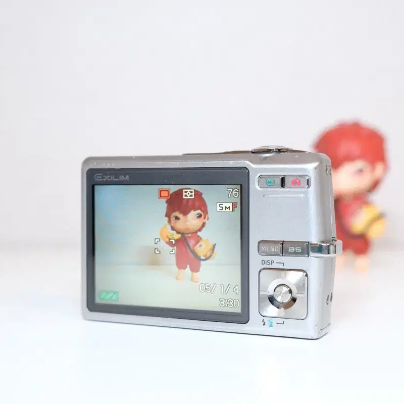 Casio Exilim Vintage Digital Camera CCD Issue Damaged