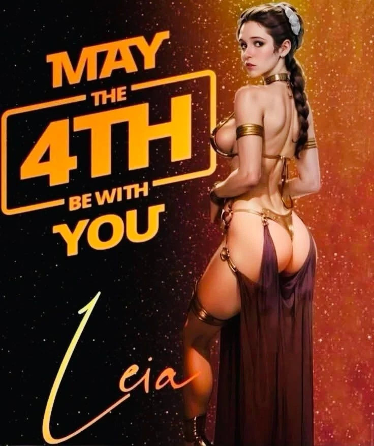 Star Wars Sexy Princess Leia Poster, Star Wars Poster, Gift Print Wall Decor