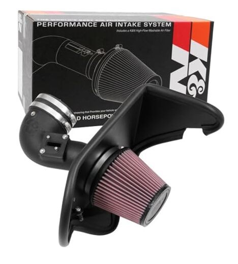  Cold Air Intake System: High-Flow Air Filter, Increase Performance & 