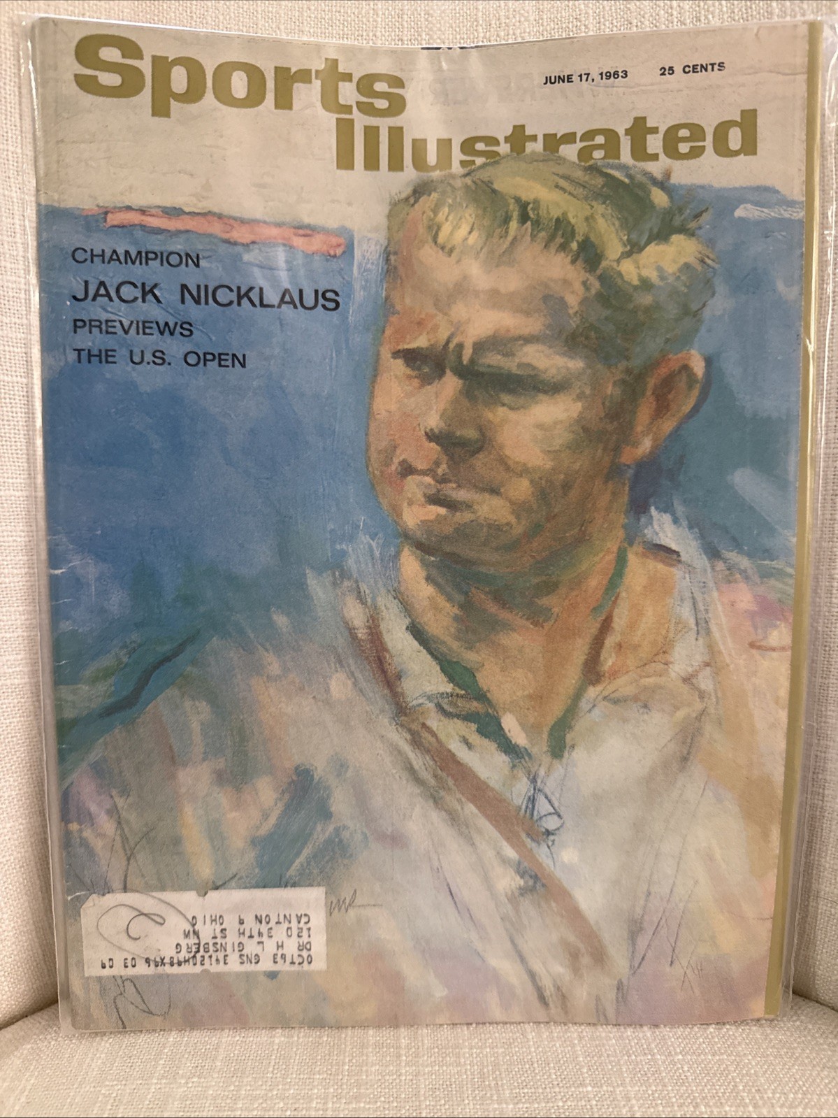 Sports Illustrated June 17 1963 JACK NICKLAUS Golf US OPEN Brookline