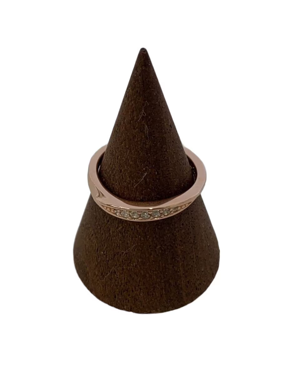 4 Ring Silver Size 9 Pnk Women S M1s45