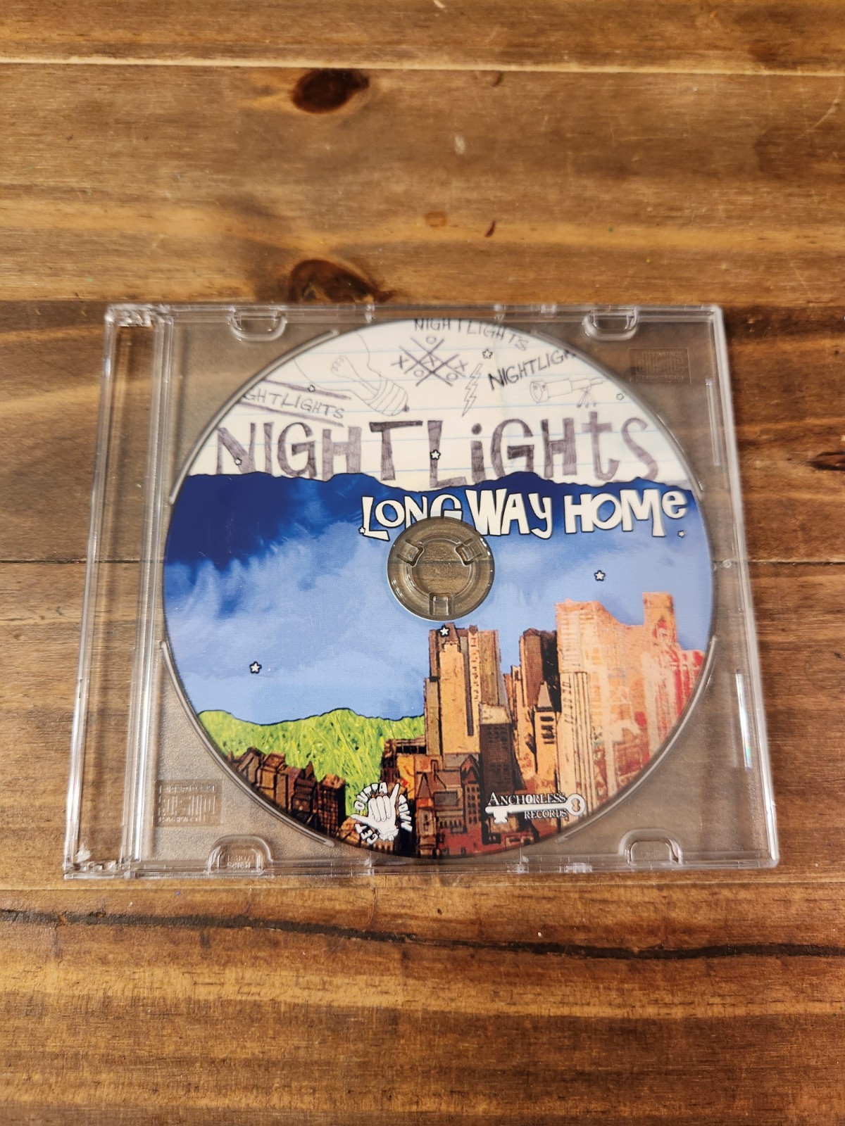 Long Way Home 💿 by Nightlights (CD, 2010)