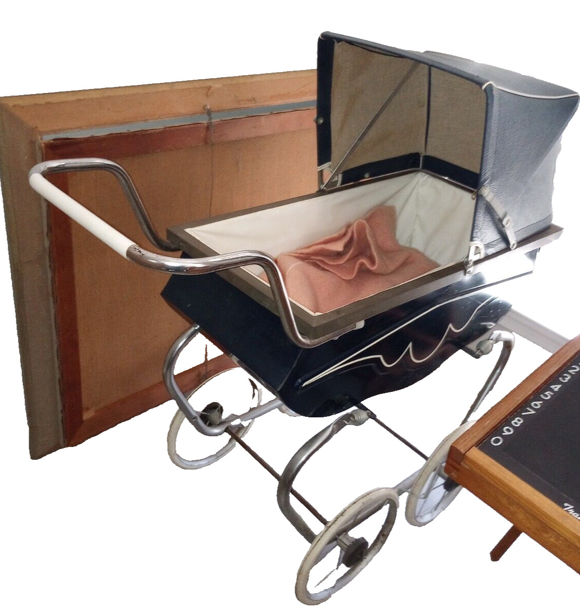 Bilt Rite Vintage Park Avenue Pram Baby Stroller Carriage Buggy Vintage 1950’s