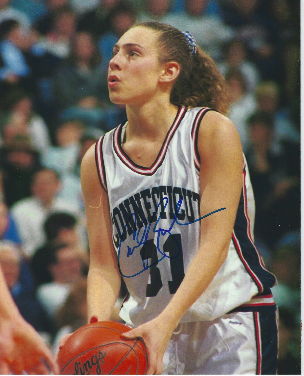 CARLA BERUBE Signed 8.5 x 11 Photo Signed REPRINT Basketball WNBA UCONN Huskies