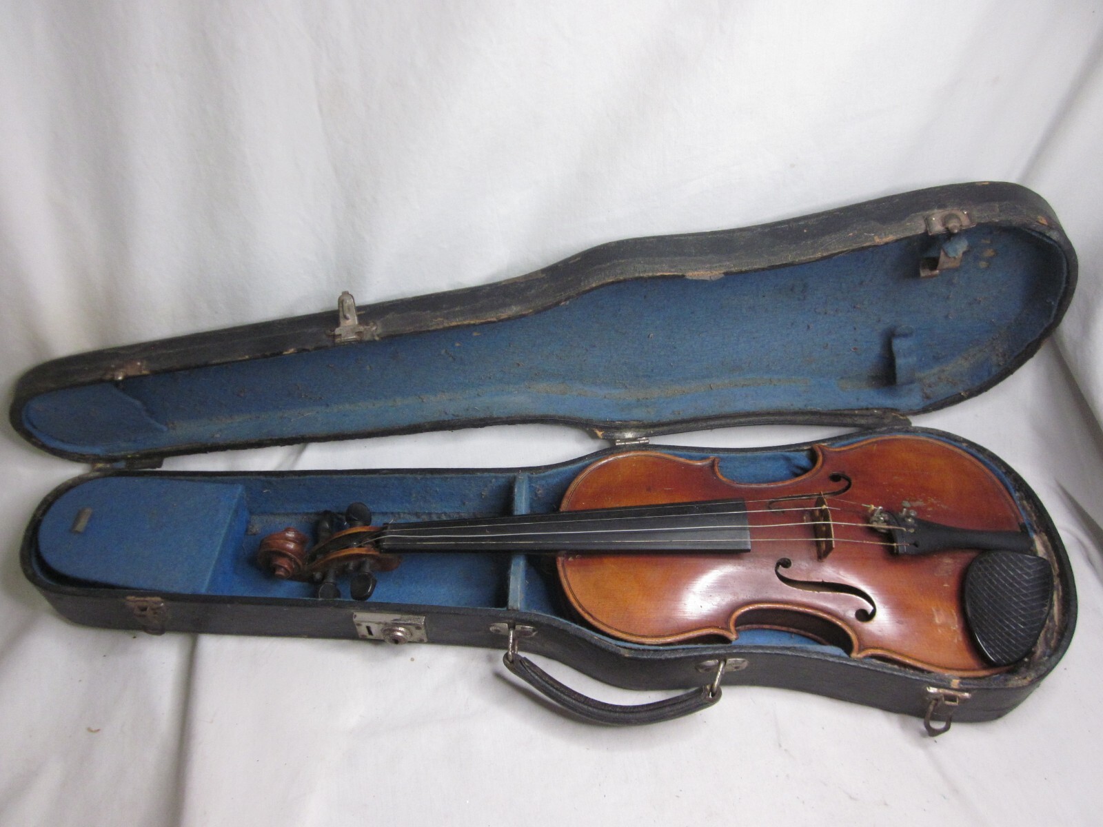 as-is antique violin Anton Schroetter Grigenbaumeister Bayern Germany w/ case