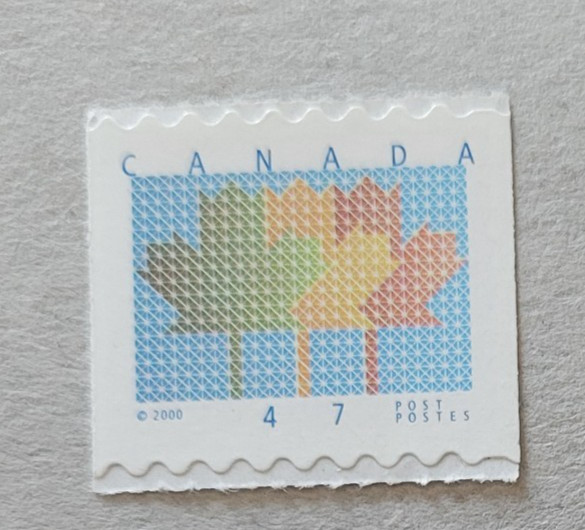 canada stamp #1878 - Stylized maple leaf (2000) 47¢ MNH OG