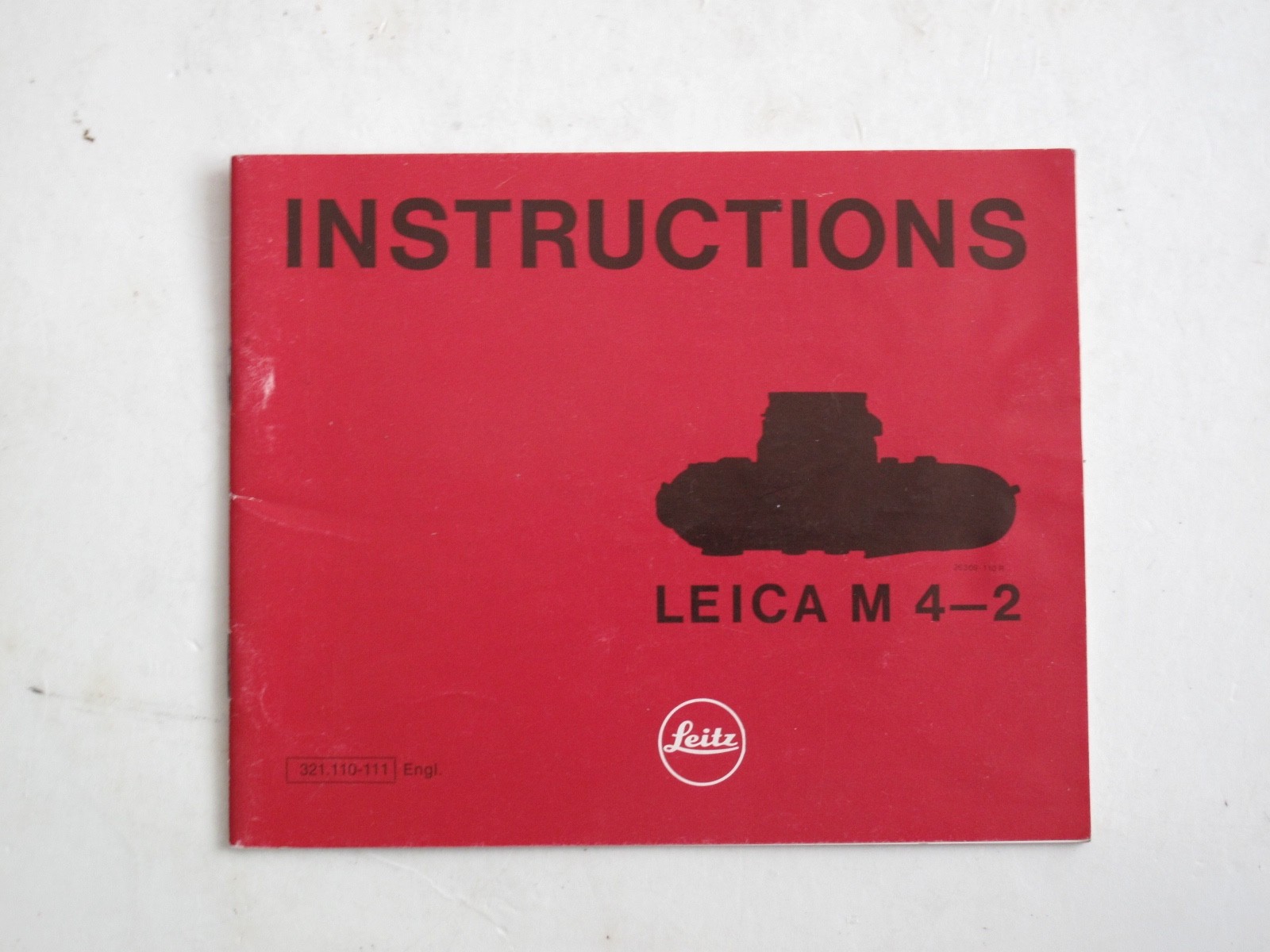 Leica M4-2 instruction manual,  US SELLER "LQQK"