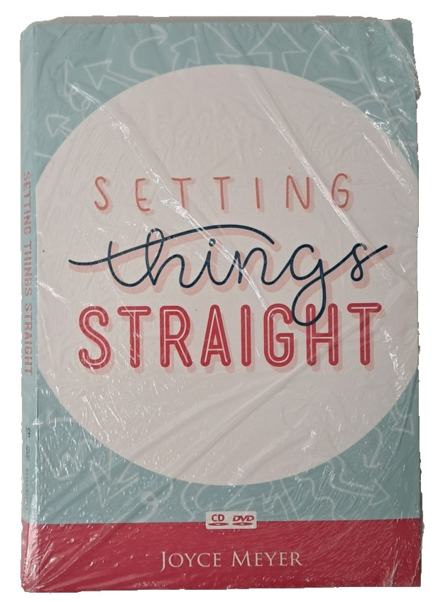 Setting Things Straight Joyce Meyer CD DVD set NEW Sealed