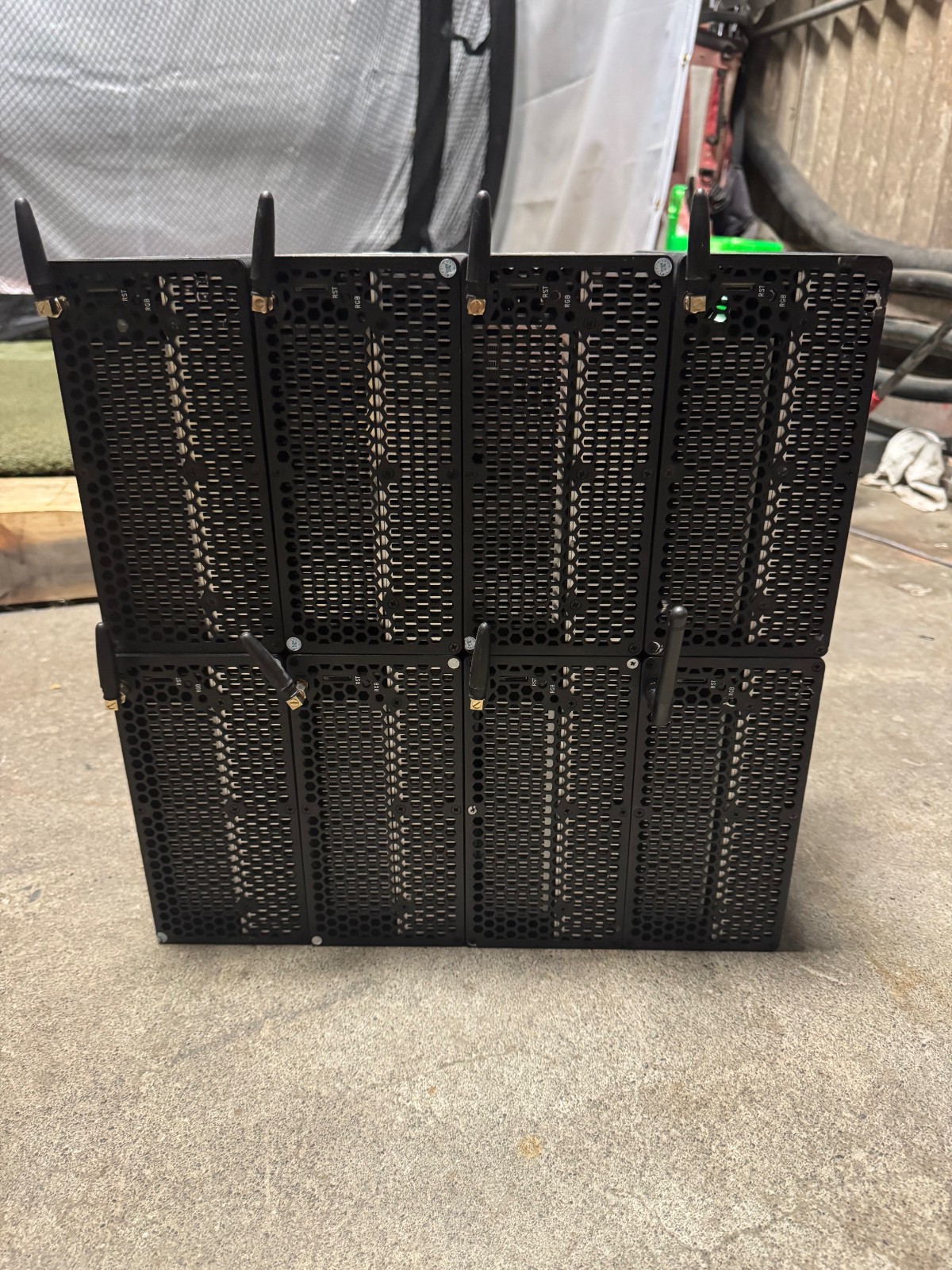 LOT of 8 GOLDSHELL AE BOX II ALEO miners USA SELLER